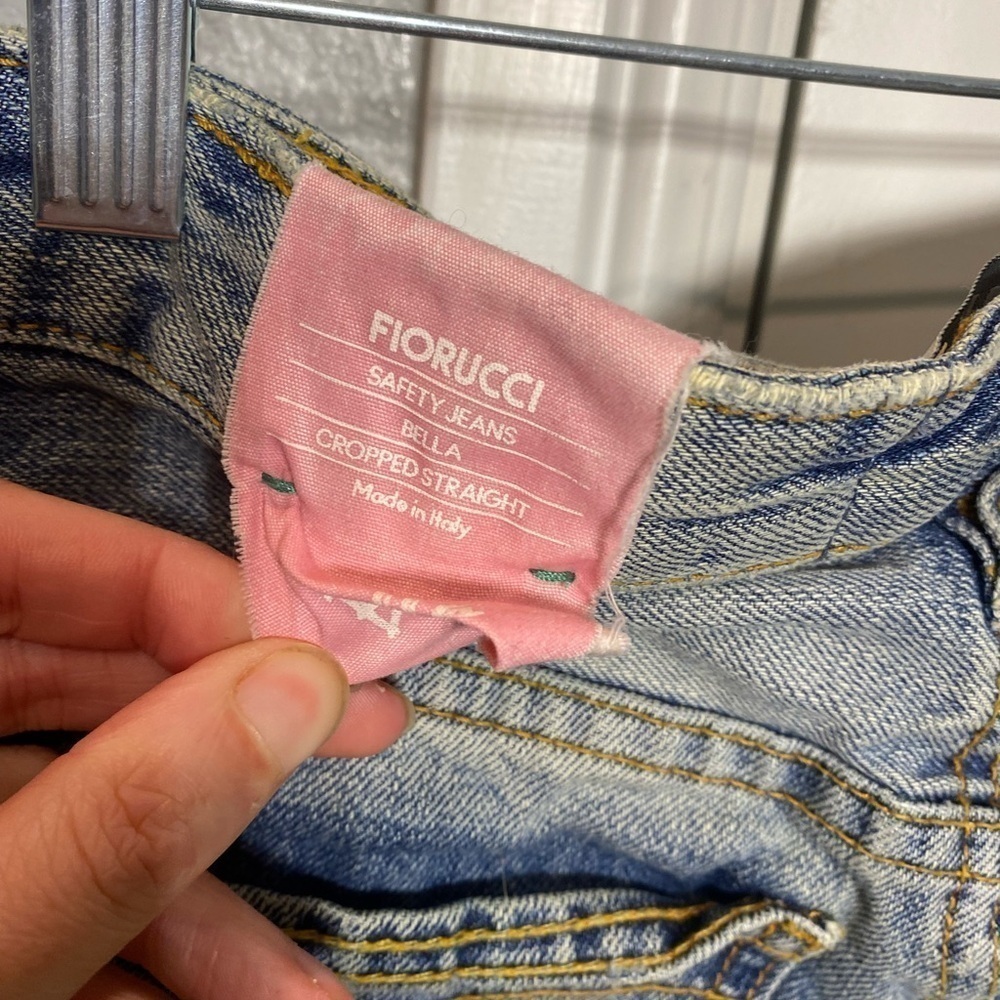 FIORUCCI Y2K STRAIGHT LEG JEANS - Picture 6 of 11